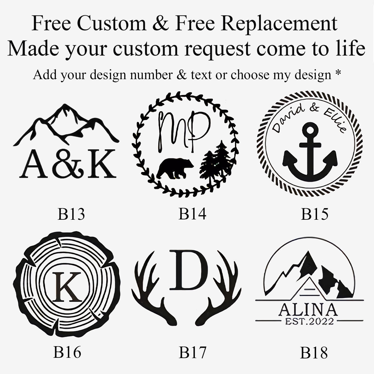 Custom Business Wax Stamp (6 Designs)