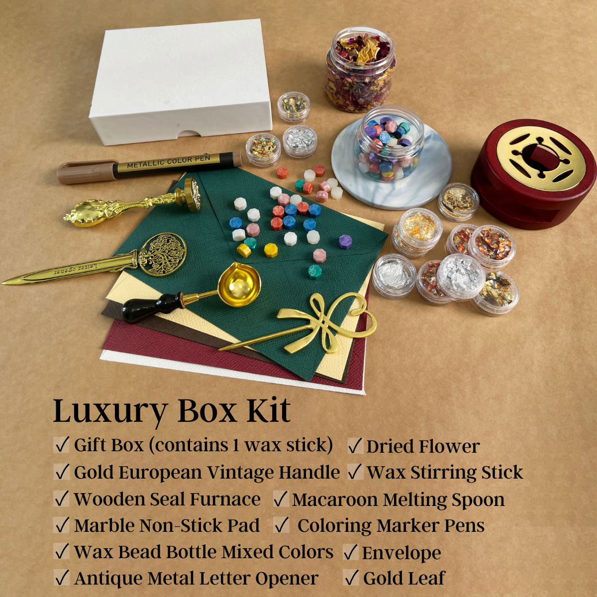 Party 2 Wax Seal Stamp (9 Designs)
