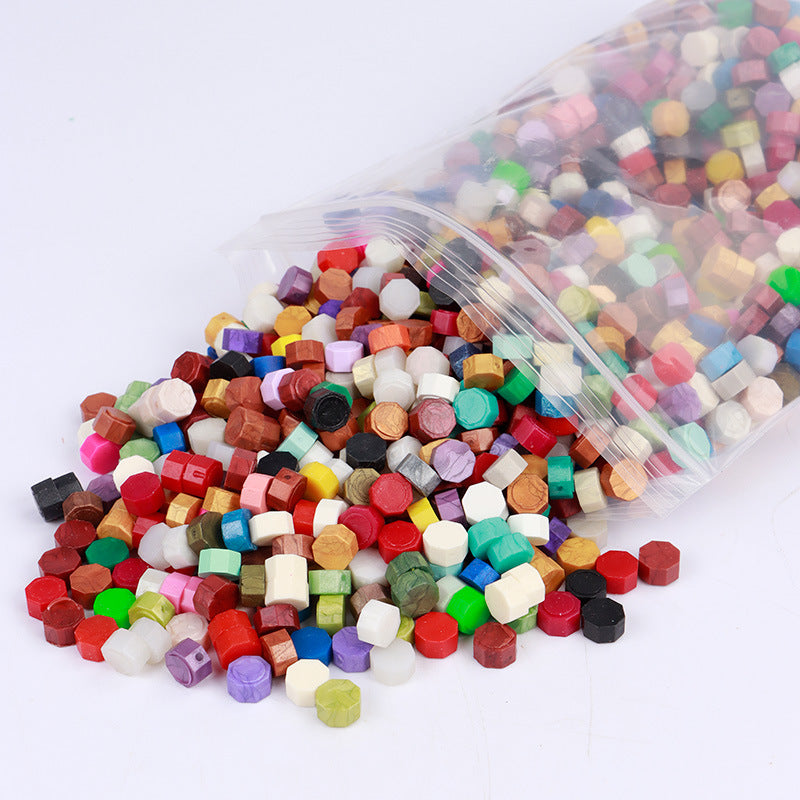 Bagged Wax Beads 1500Pcs/Bag  METGIFT Color Mix  