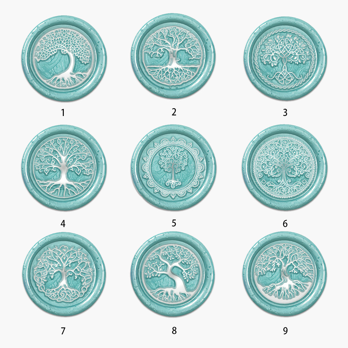 Tree of Life Wax Seal Stamp (16 Designs)