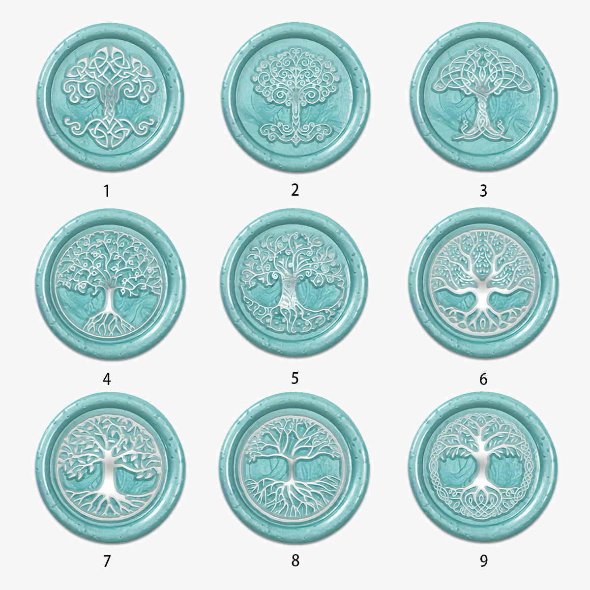 Tree of Life Wax Seal Stamp (17 Designs)