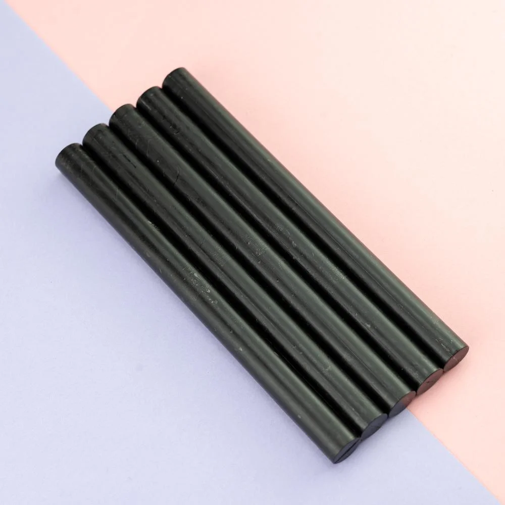 Black Sealing Wax Sticks - 5 Sticks  METGIFT   