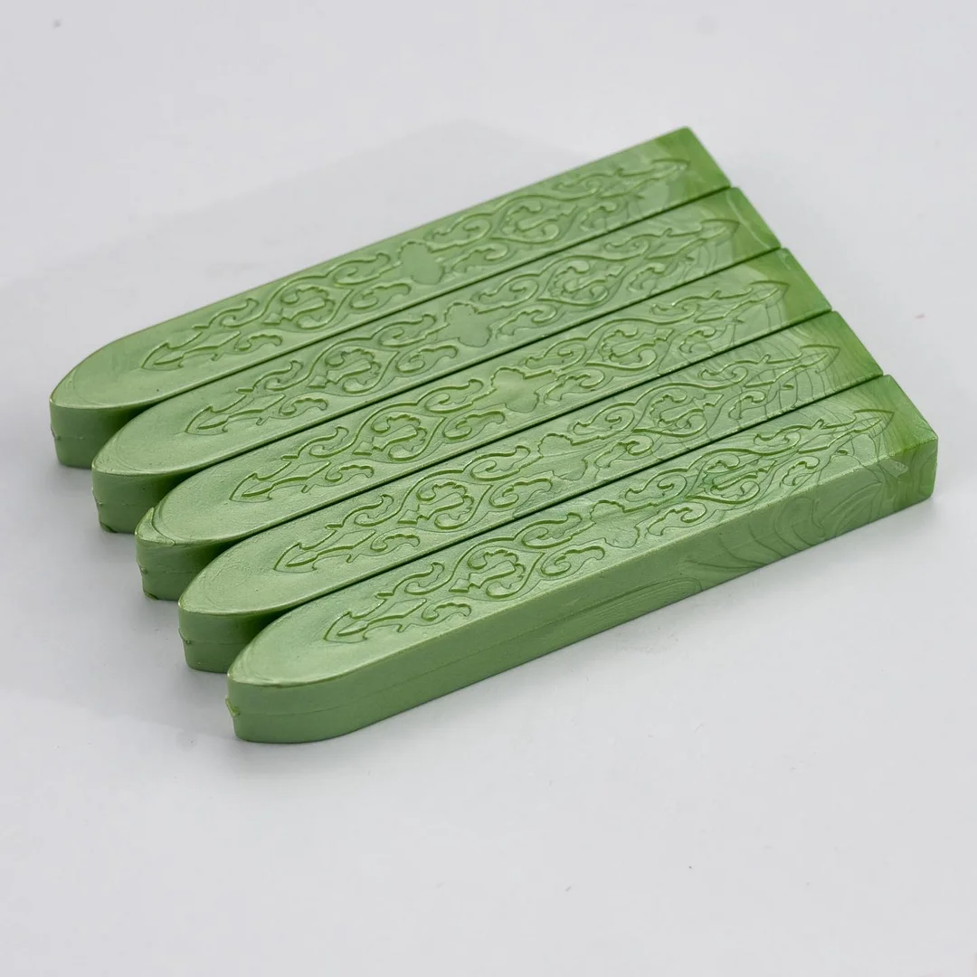 Fruit Green Wickless Wax Sticks - 5 Sticks  METGIFT   