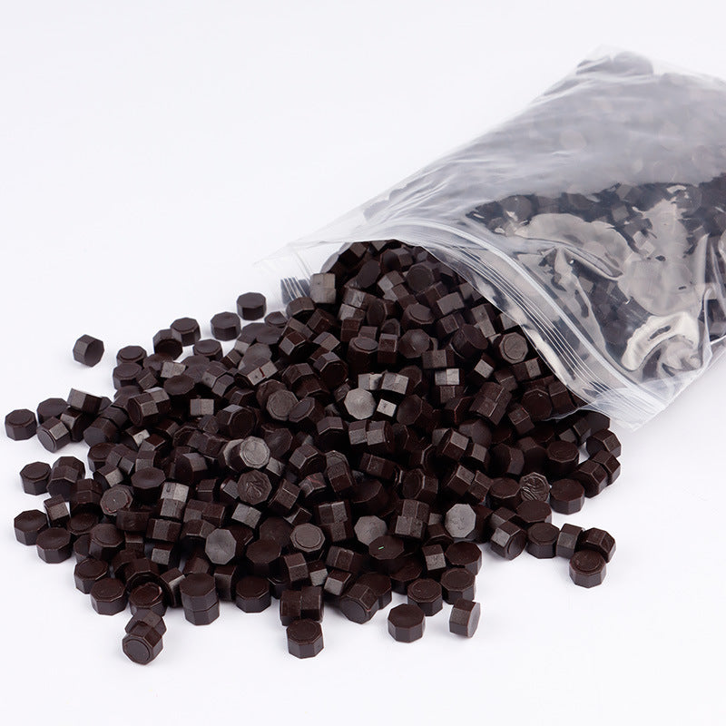 Bagged Wax Beads 1500Pcs/Bag  METGIFT Coffee  