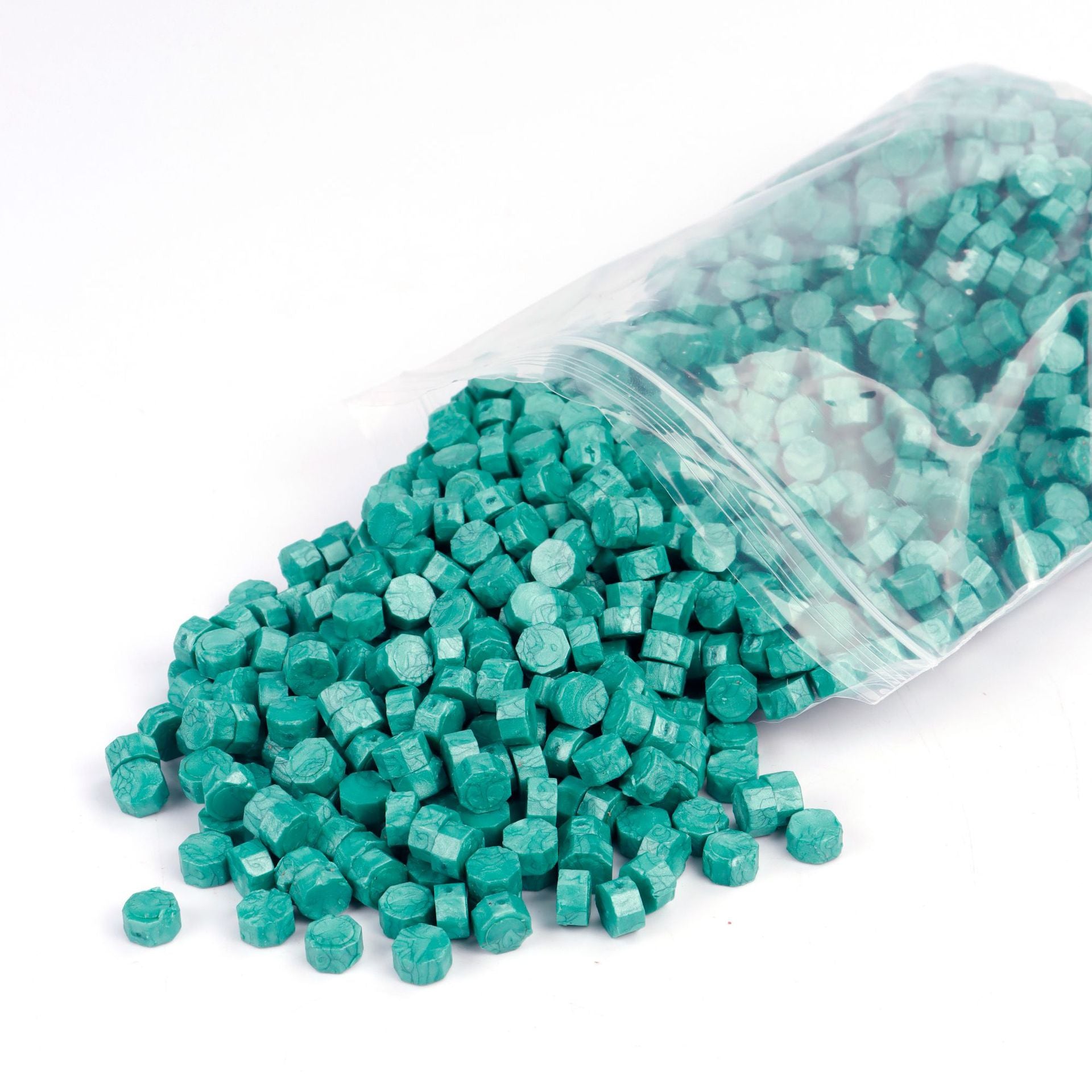 Bagged Wax Beads 1500Pcs/Bag  METGIFT Water Green  