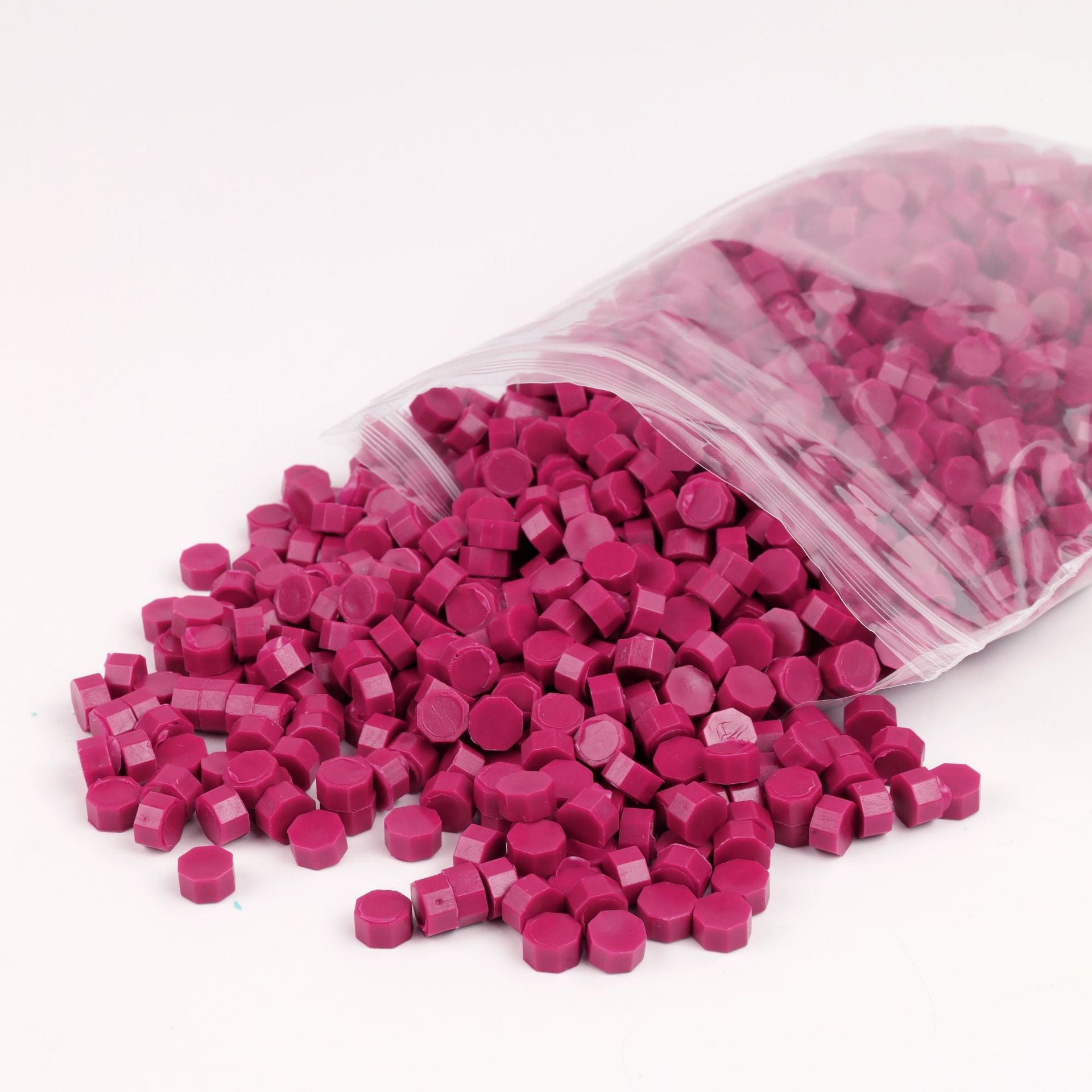 Bagged Wax Beads 1500Pcs/Bag  METGIFT Rose Red  