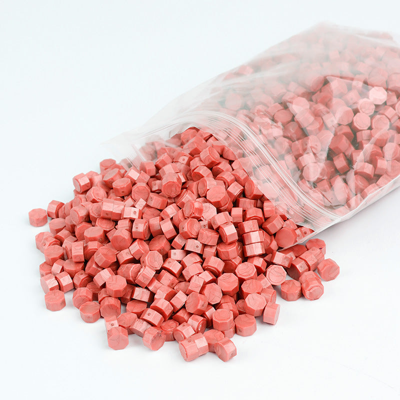 Bagged Wax Beads 1500Pcs/Bag  METGIFT Orange Powder  